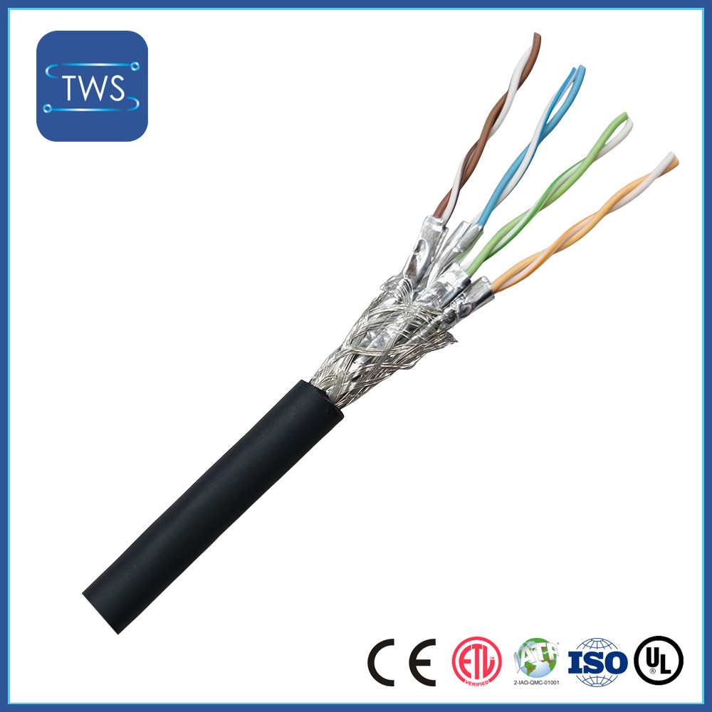 High Quality Hot Sale S/FTP CAT7 PVC Cable for Home